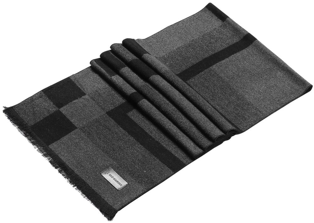 4739 Marino’s Winter Cashmere Feel Scarf,100% Cotton Fashion Scarves, In